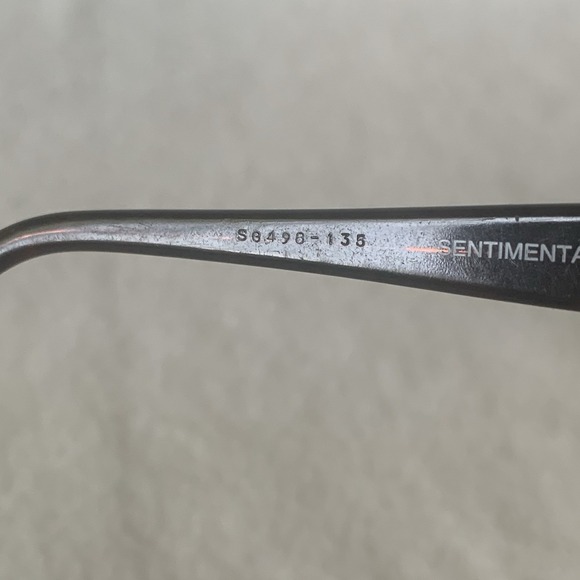 Brighton Vintage Eyeglass Frame SG498-135 Brown Handmade - Picture 14 of 16